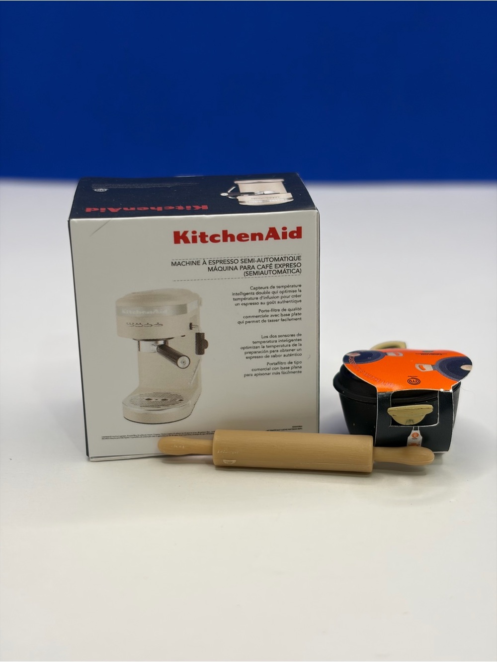 Mini Brands KitchenAid Kids Mini Espresso, MasterChef Pot and Rolling Pin